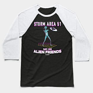 Save Our Alien Friends Baseball T-Shirt